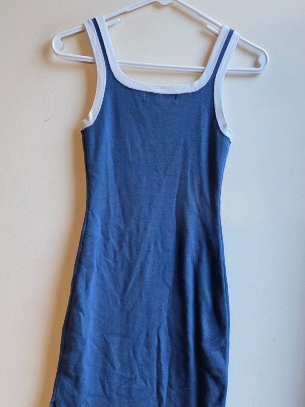 Zesica Blue Bodycon Maxi Knit Dress Size Small - Picture 10 of 10